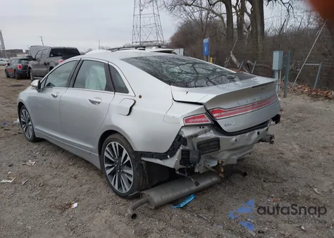 2017 Lincoln Mkz Select из США, поврежденный, VIN 3LN6L5C91HR620209